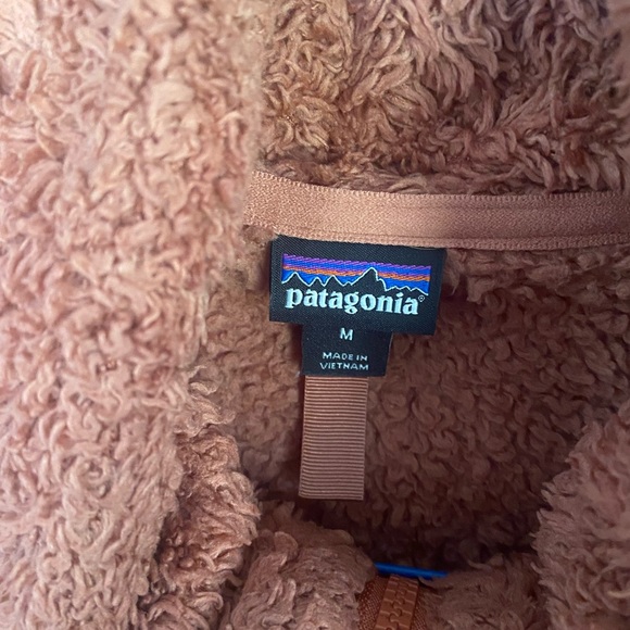 Patagonia Women’s Los Gatos Fleece 1/4 zip Jacket Pullover Medium Quartz Coral - Picture 5 of 6